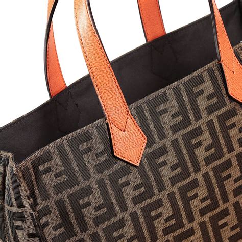 borsa fendi due manici shopper|borse donna fendi it.